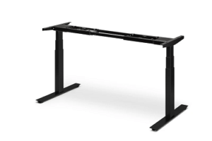Black Ergonofis standing desk frame
