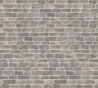 Rows of grey brickwork