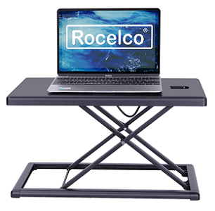 Single tier Rocelco riser with laptop